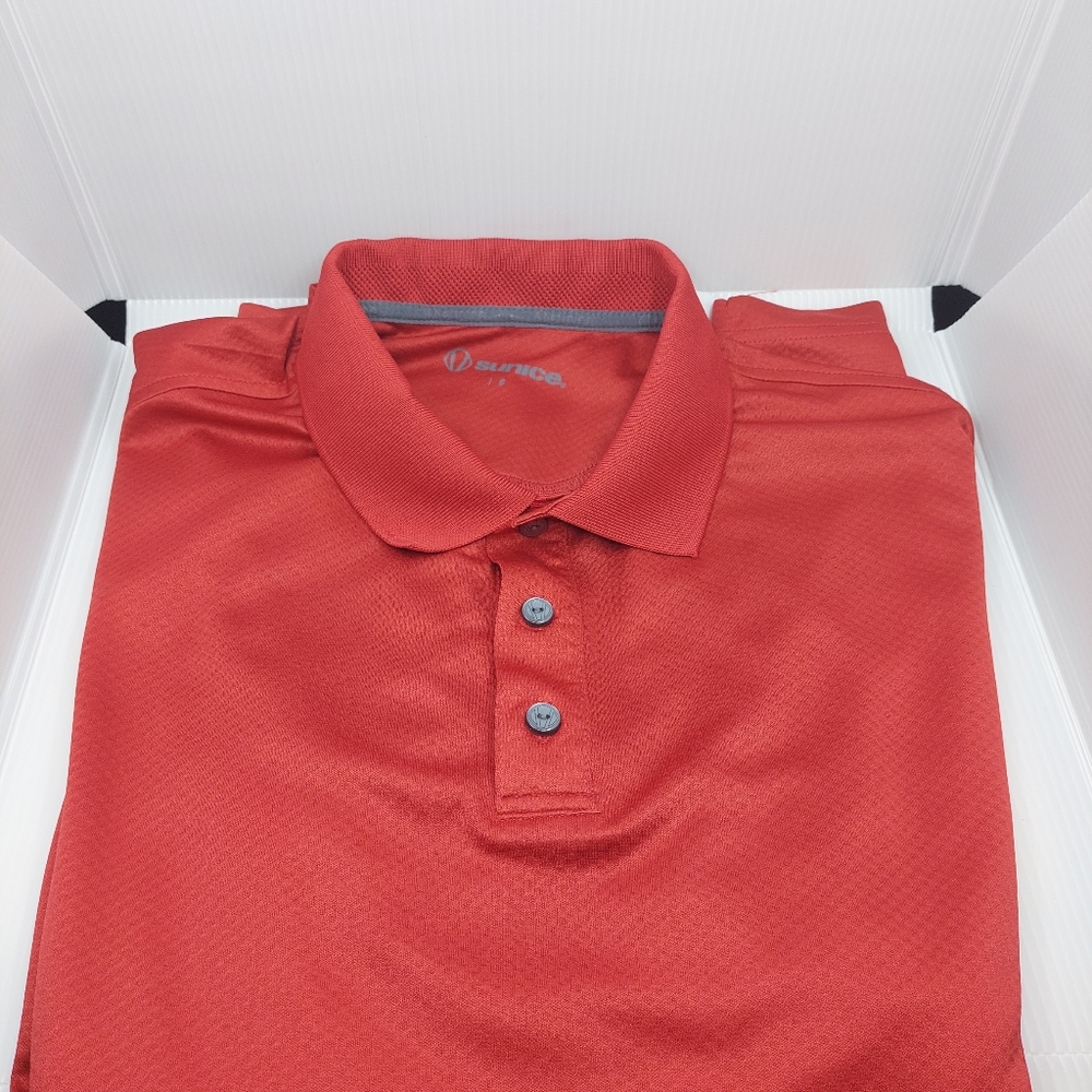 Mint Sunice Polo Golf Shirt Men's Large